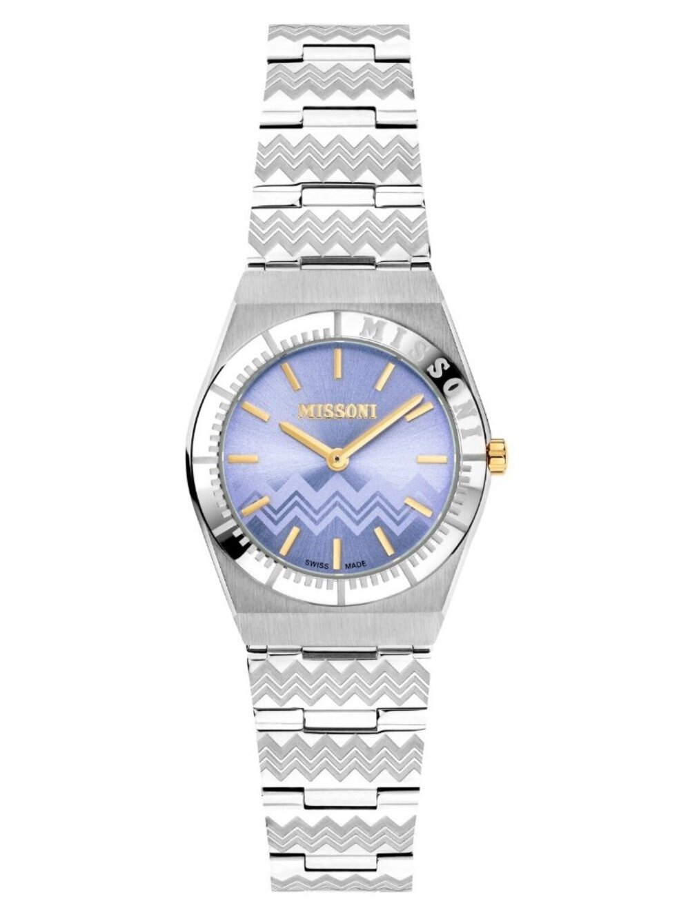 Missoni Milano Womens 29mm Stainless Steel Bracelet Swiss Quartz Watch MWDCA0323